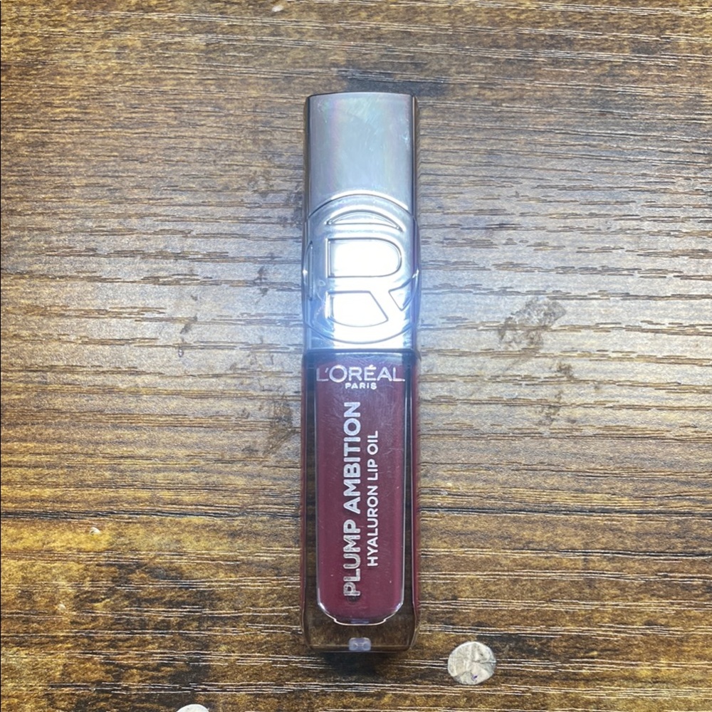 L'Oreal Plump Ambition Lip Oil - Rich Red